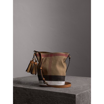 burberry small ashby in canvas
