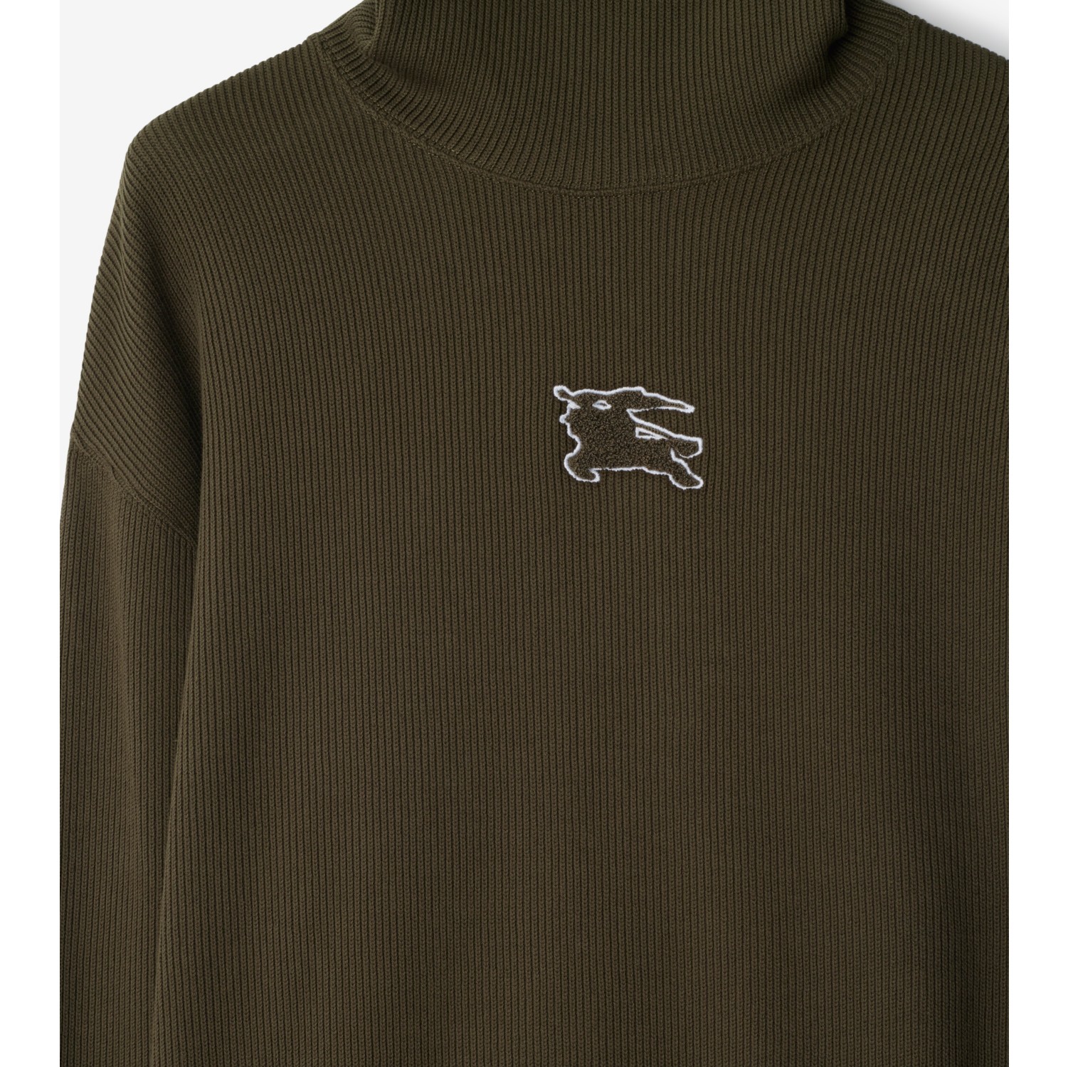 EKD Cotton Sweater in Loch - Men | Burberry® Official