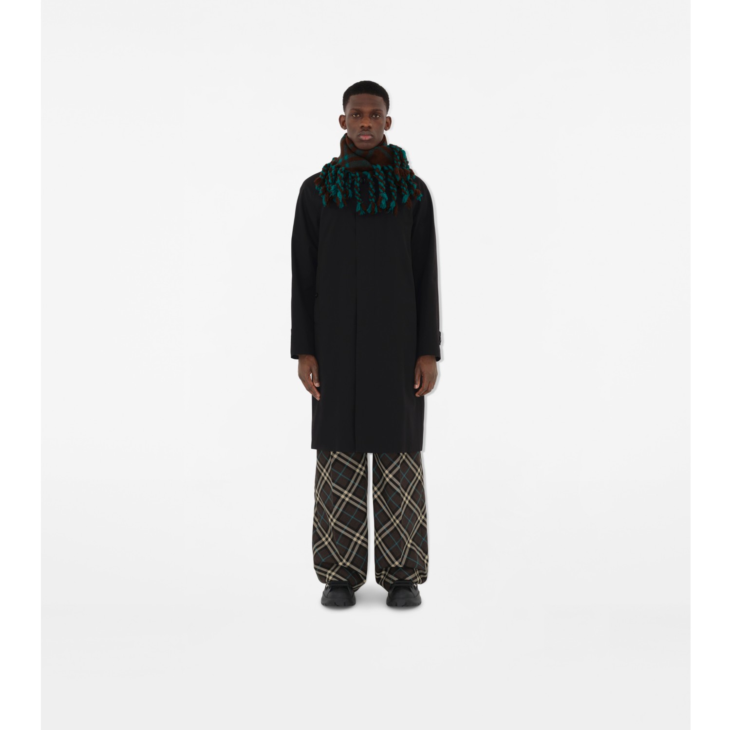 Burberry Women's Thin Check Scarf Multicolor