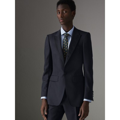 burberry navy tuxedo