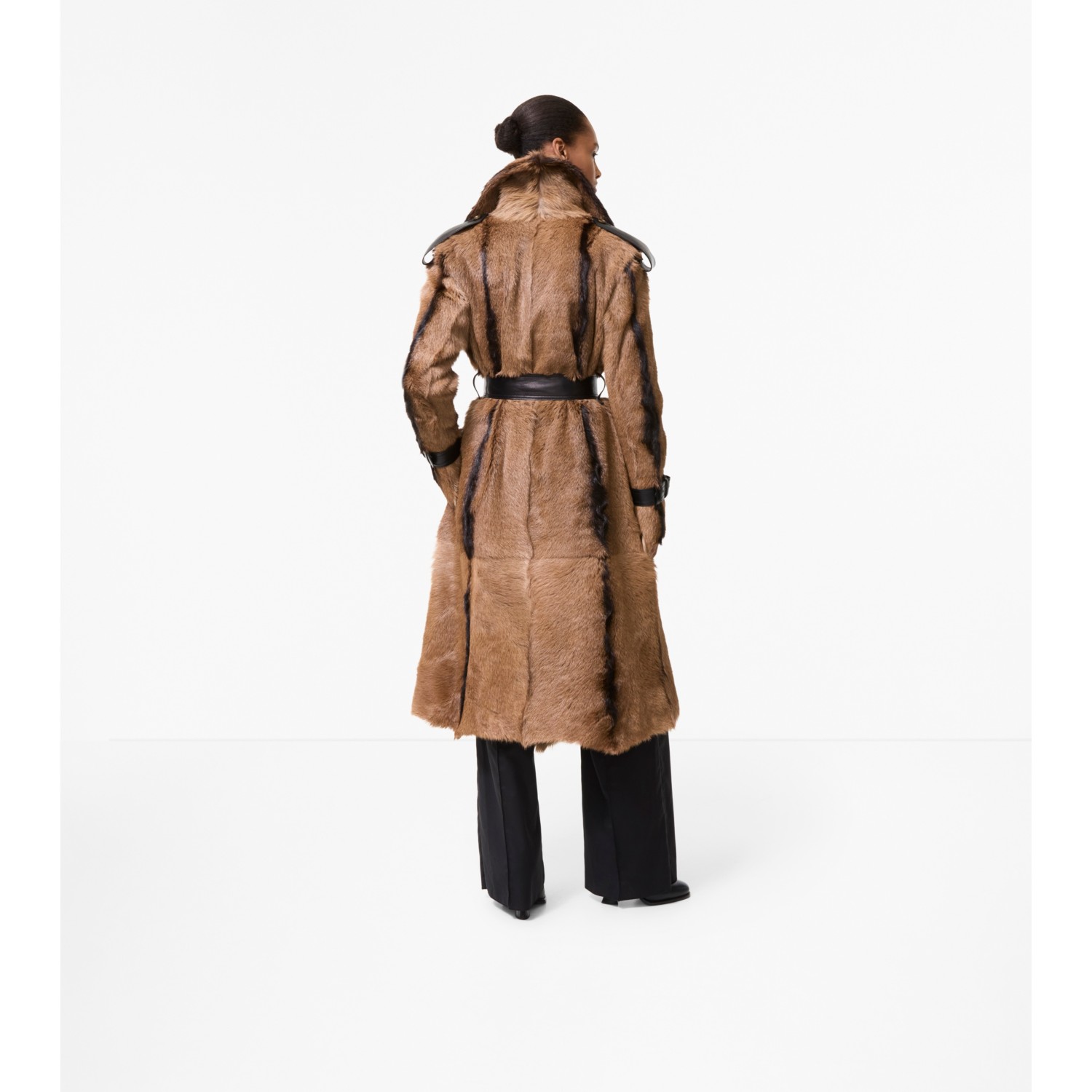 Long Shearling Linley Coat - thumbnail 5