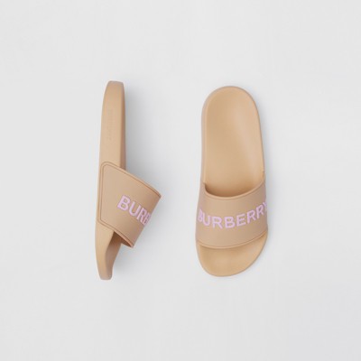 women burberry slides