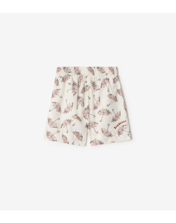Umbrella Cotton Shorts