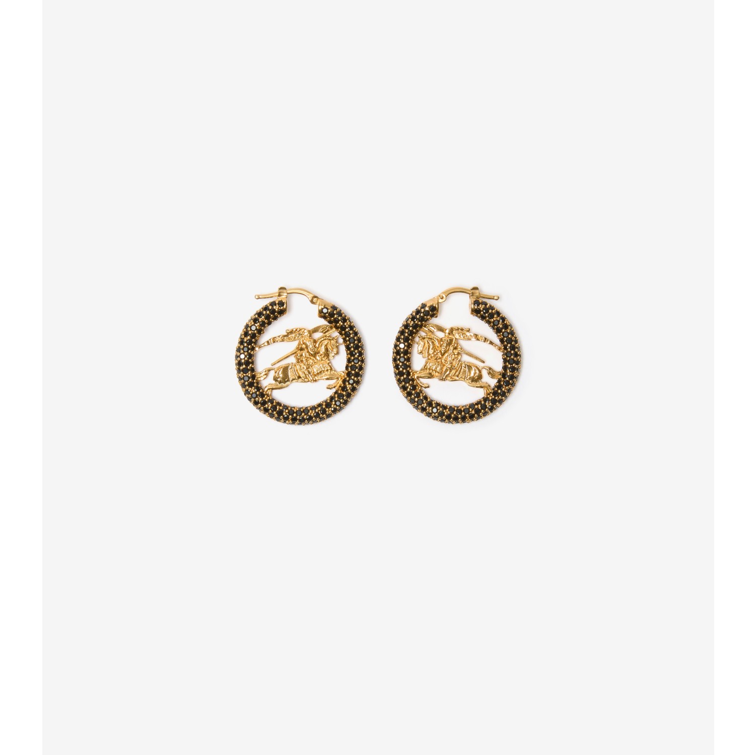 EKD Pavé Hoop Earrings