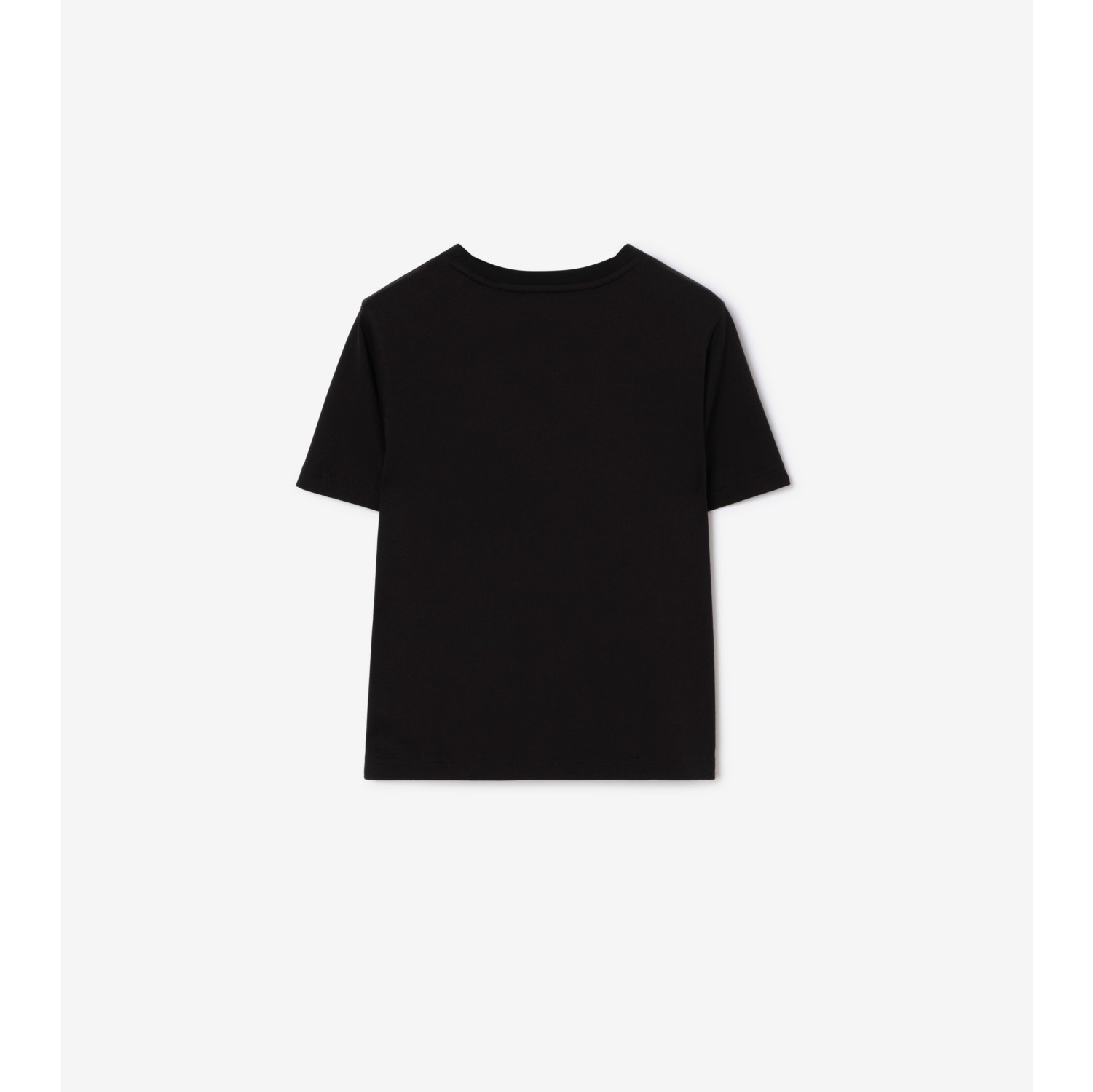Baumwoll-T-Shirt mit Knight in Check