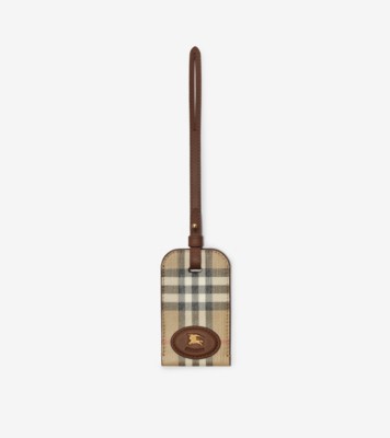 未使用級 Burberry バーバリー チェック ユニセックス ラゲージタグ 64E564B3-7266-4D36-B2DE-