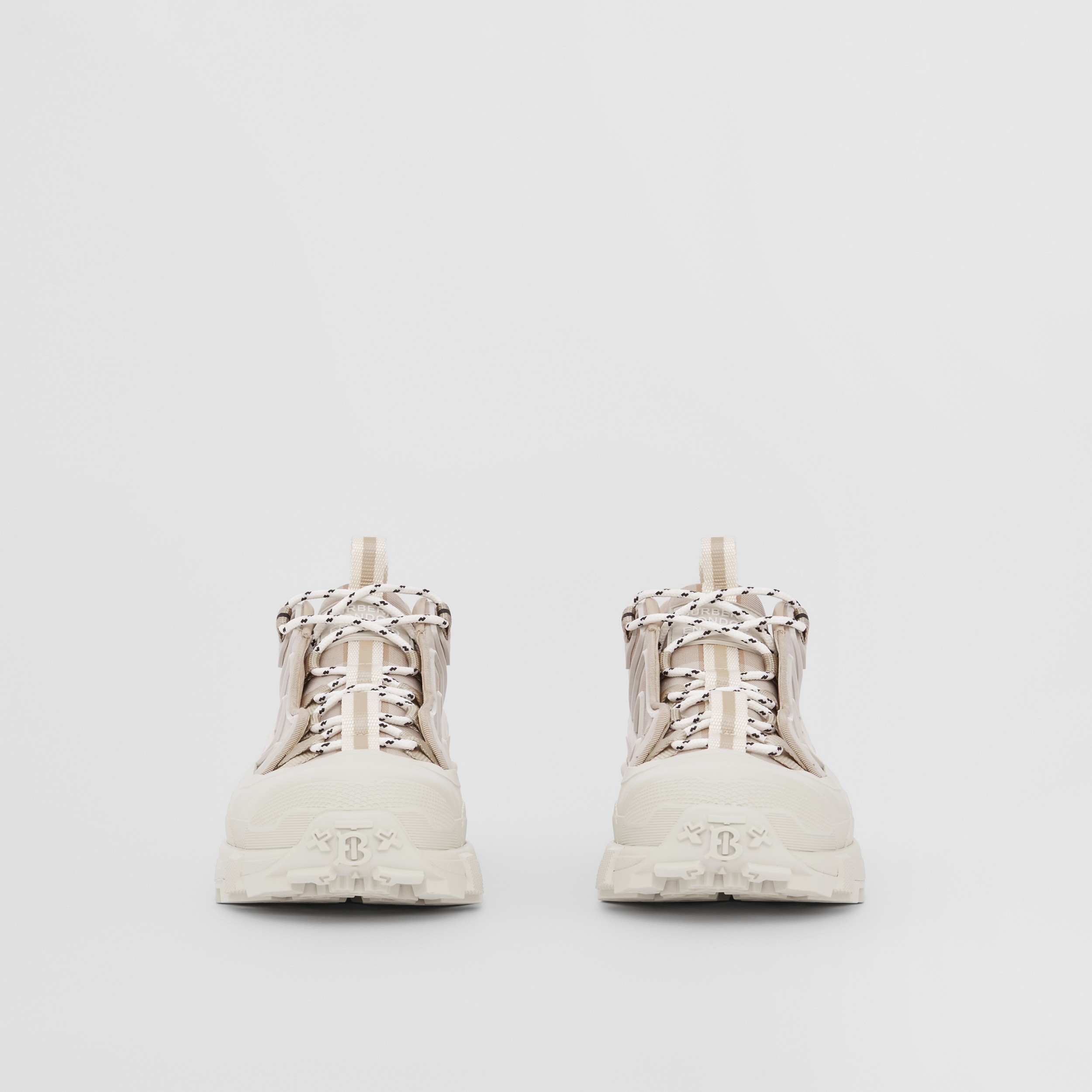 Sneakers Arthur en coton check (Fauve Doux) - Femme | Site officiel Burberry® - 4