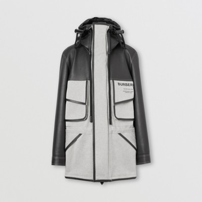 burberry chamarra gris