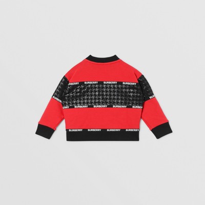 red burberry sweatshirt