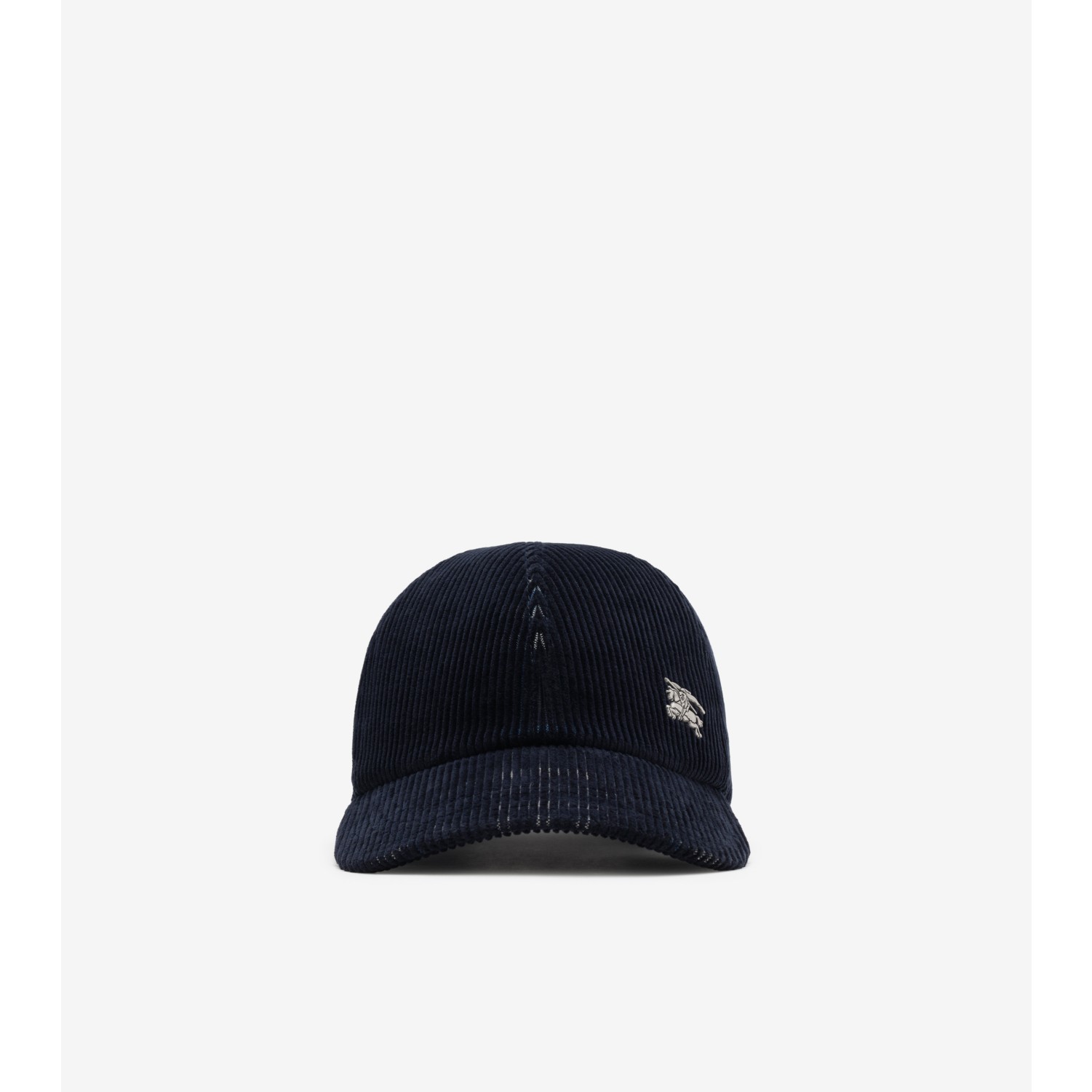 Check Corduroy Baseball Cap