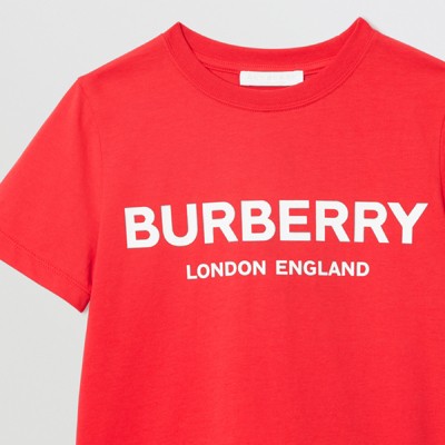 burberry t shirt red logo