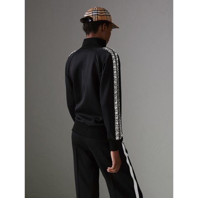 grey burberry tracksuit