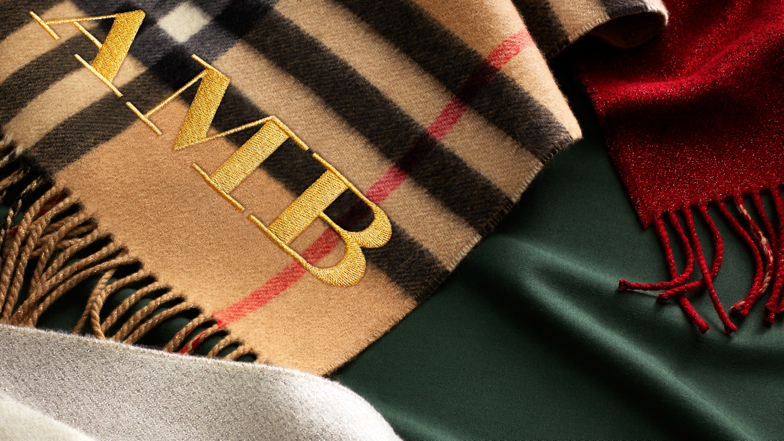 Scarves Silk & Cashmere Scarves Burberry