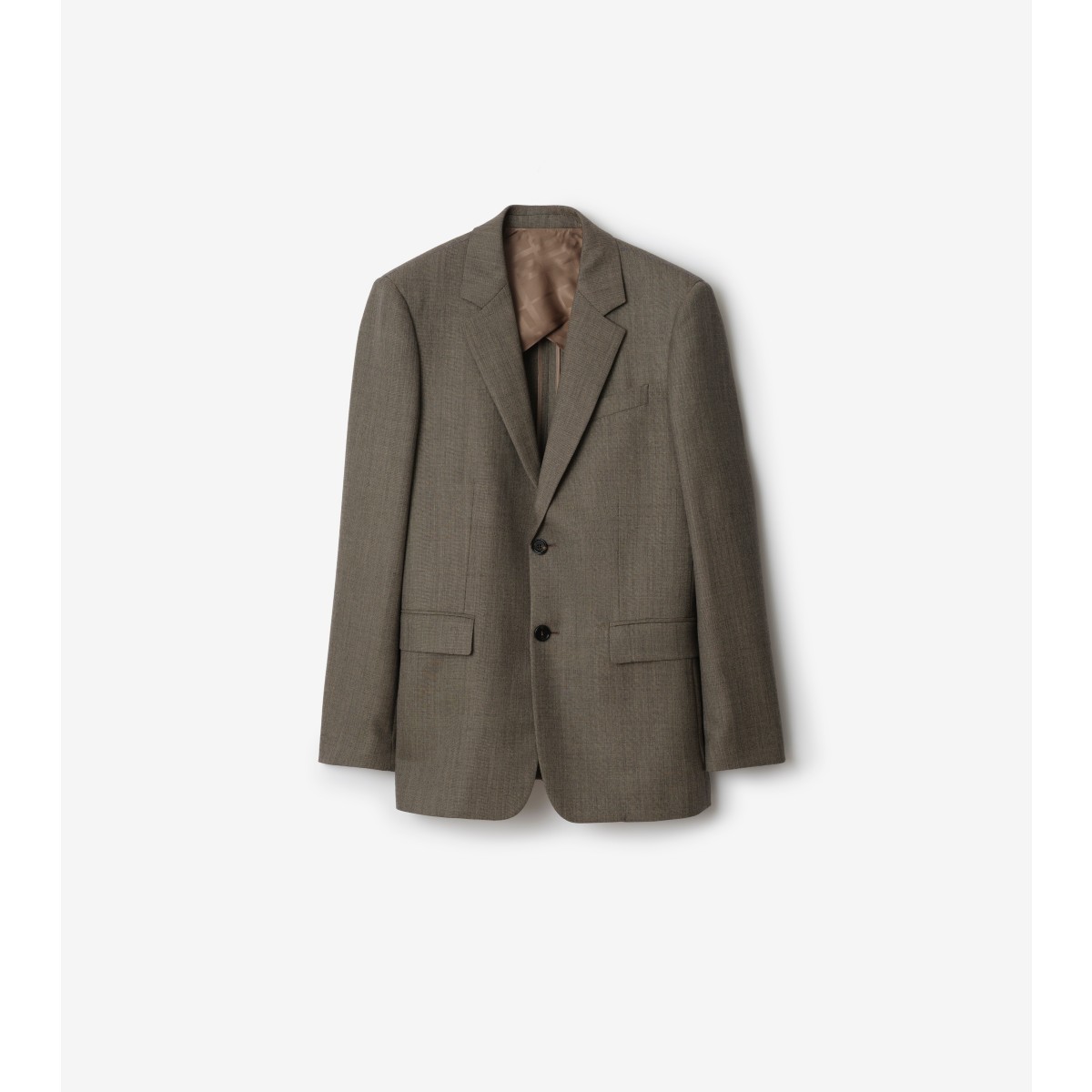  Check Sharkskin Tailored Jacket