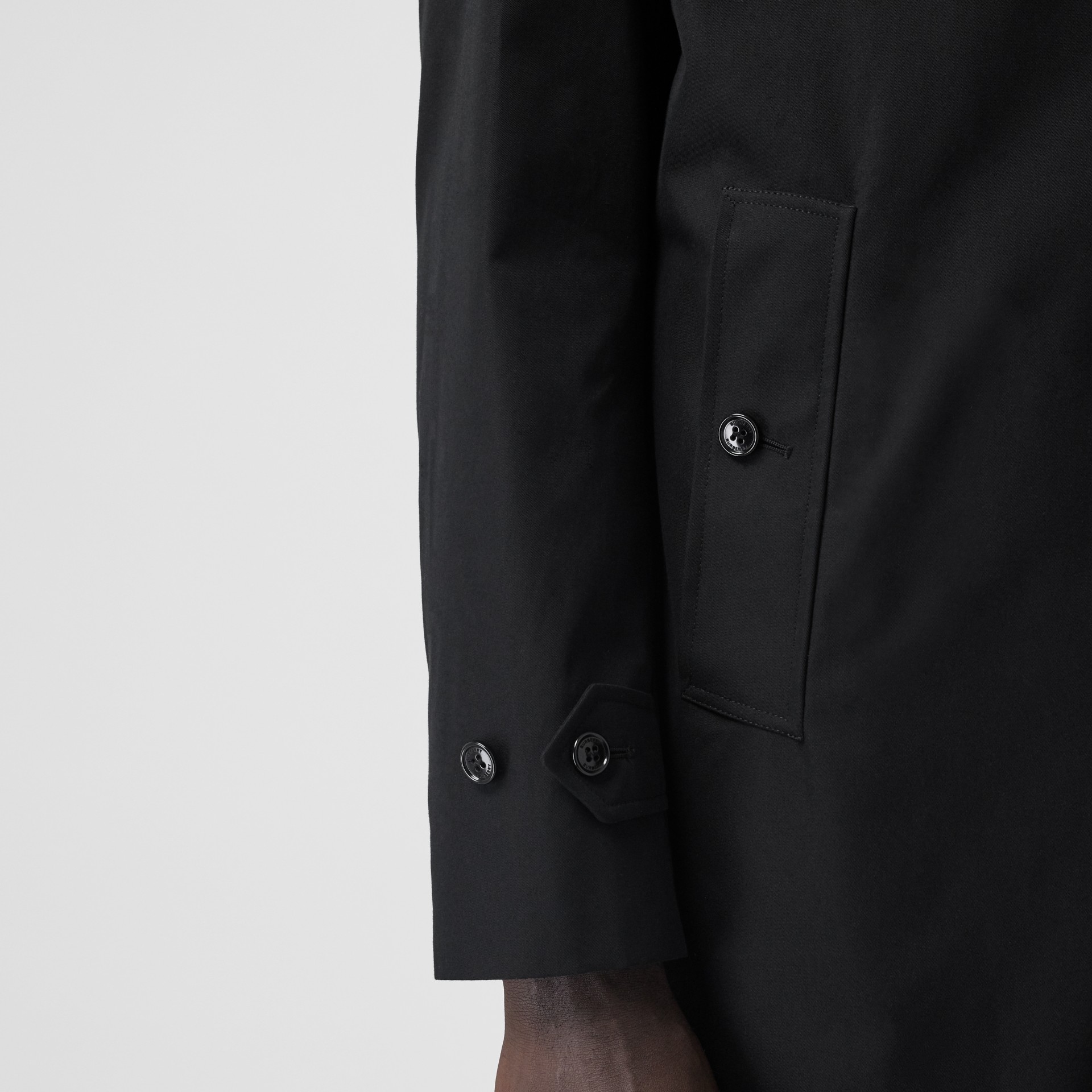 The Pimlico Heritage Car Coat in Black - Men | Burberry United States