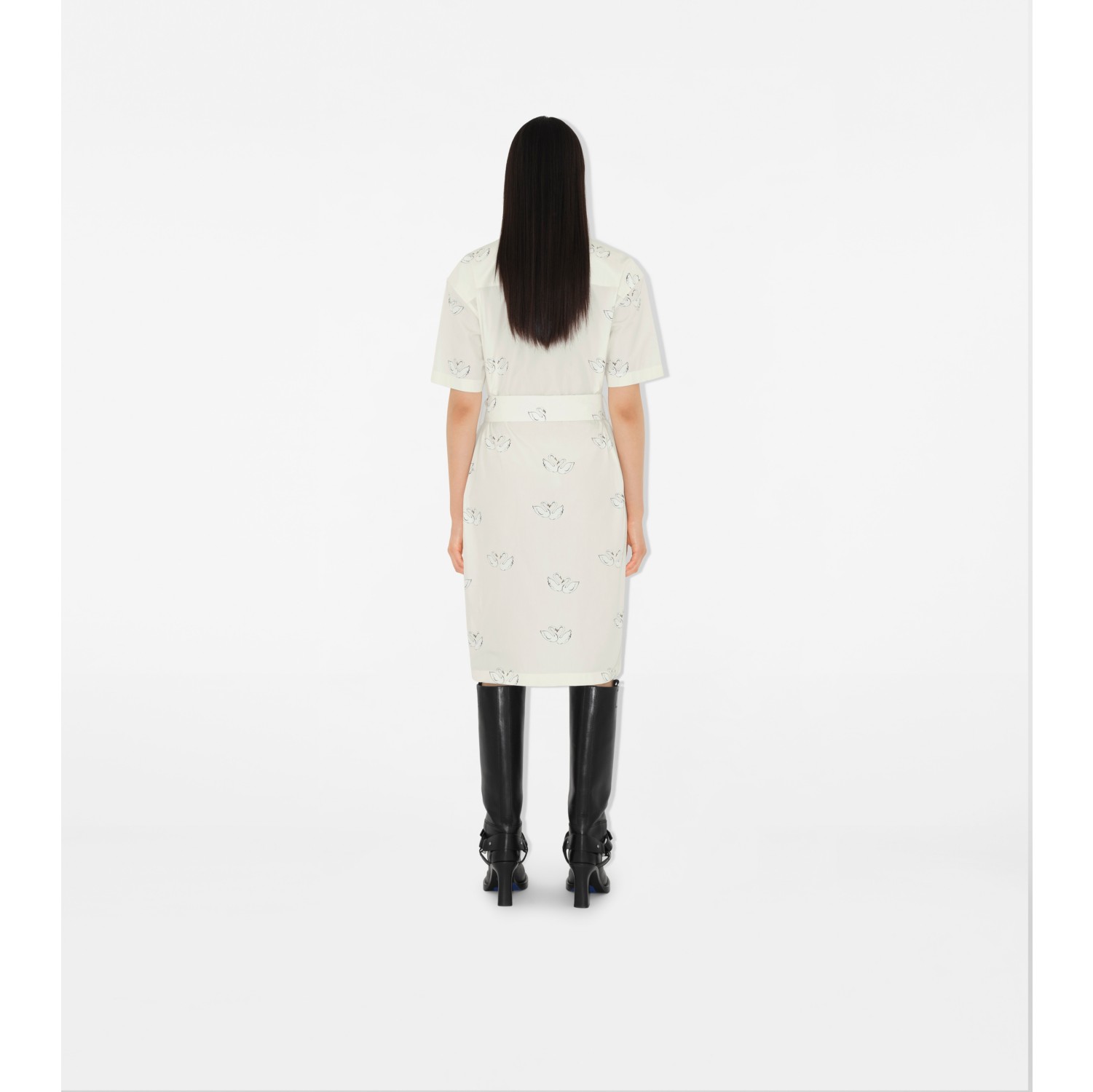 Swan Cotton Dress