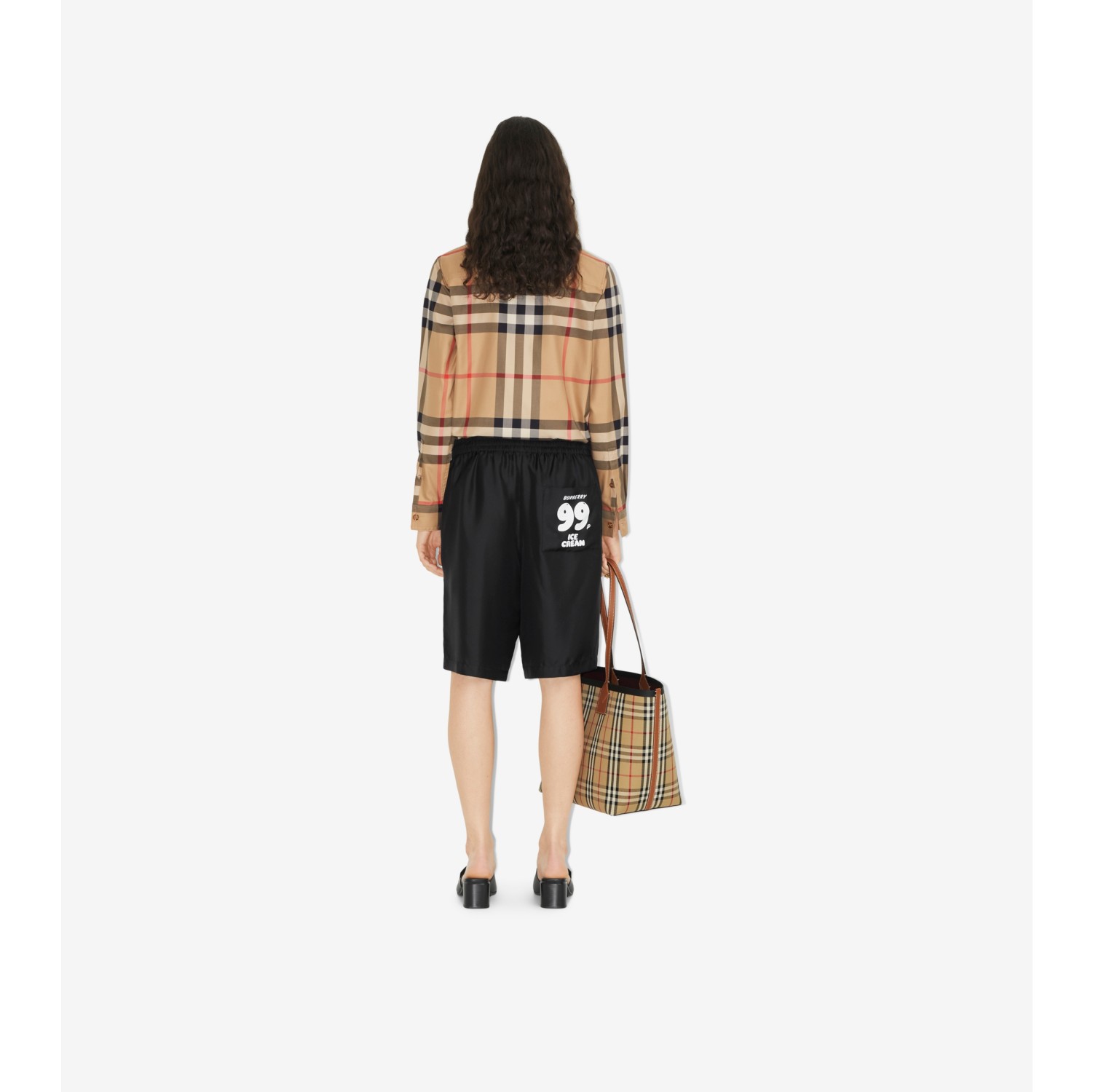 Check Stretch Cotton Shirt