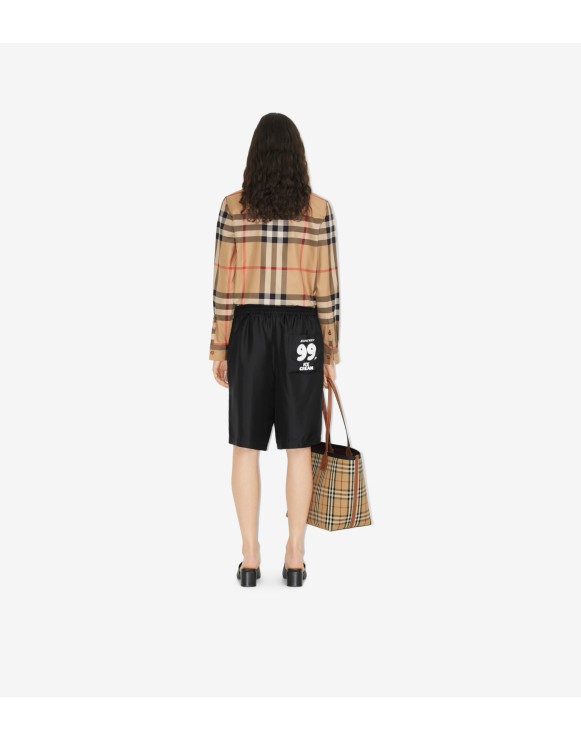 Check Stretch Cotton Shirt