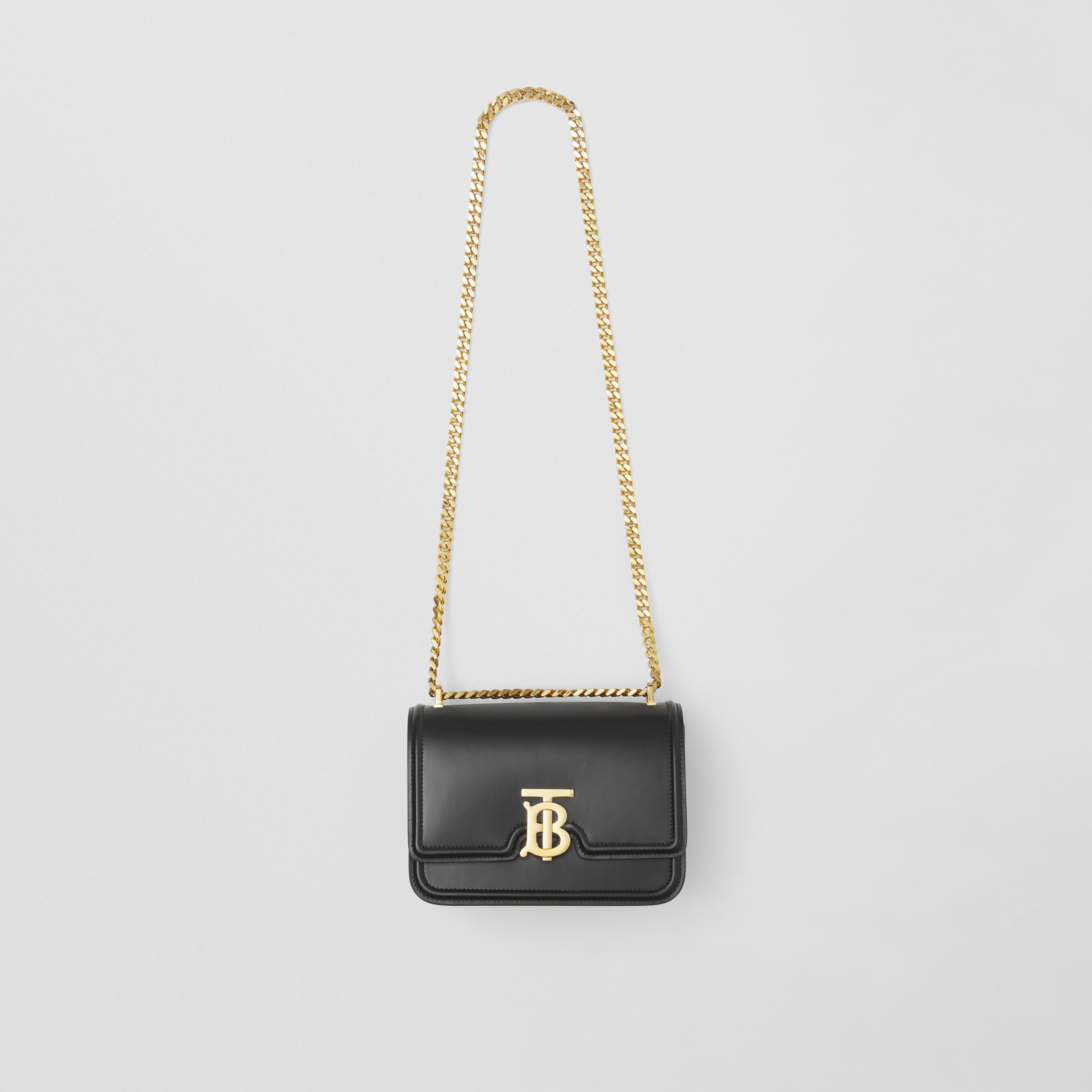 Small Leather TB Bag in Black - Women | Burberry® Official - 4