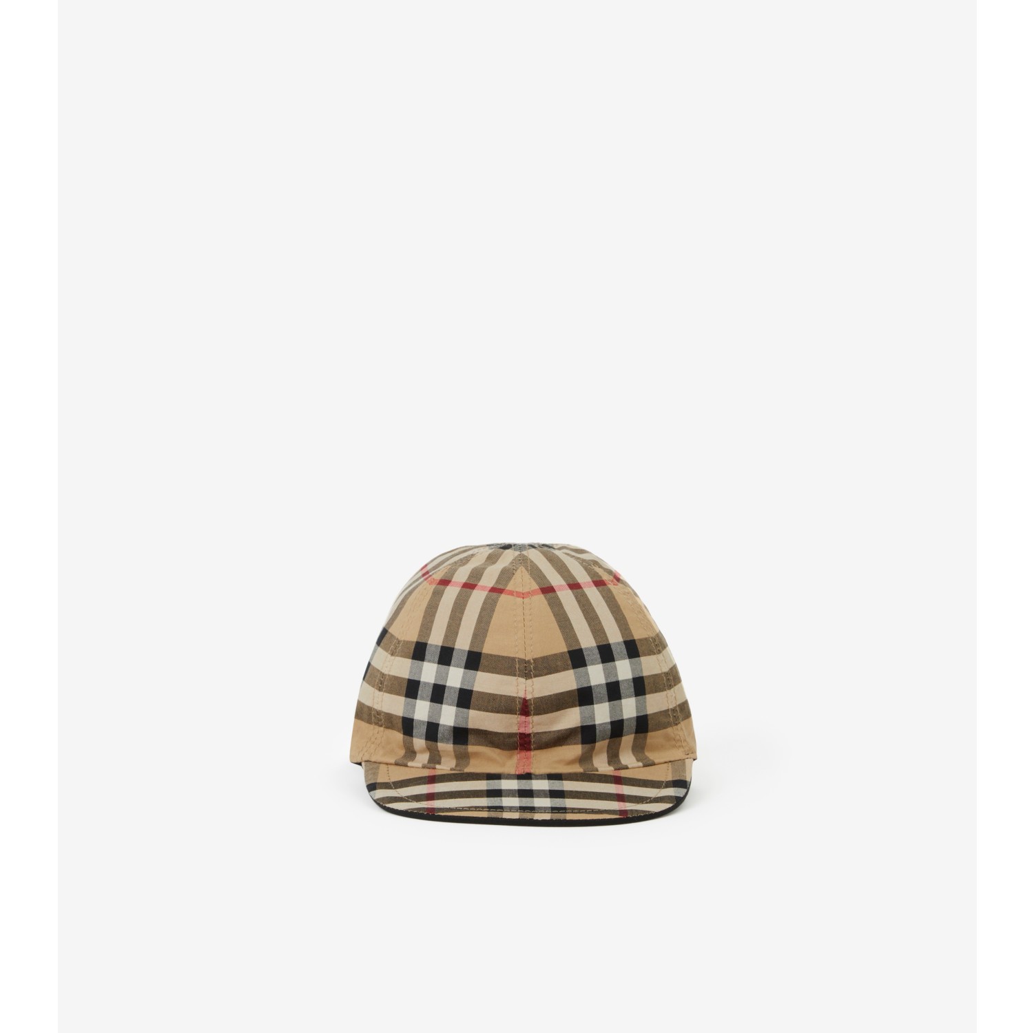 Gabardine Reversible Baseball Cap in Black - Children | Burberry® Official