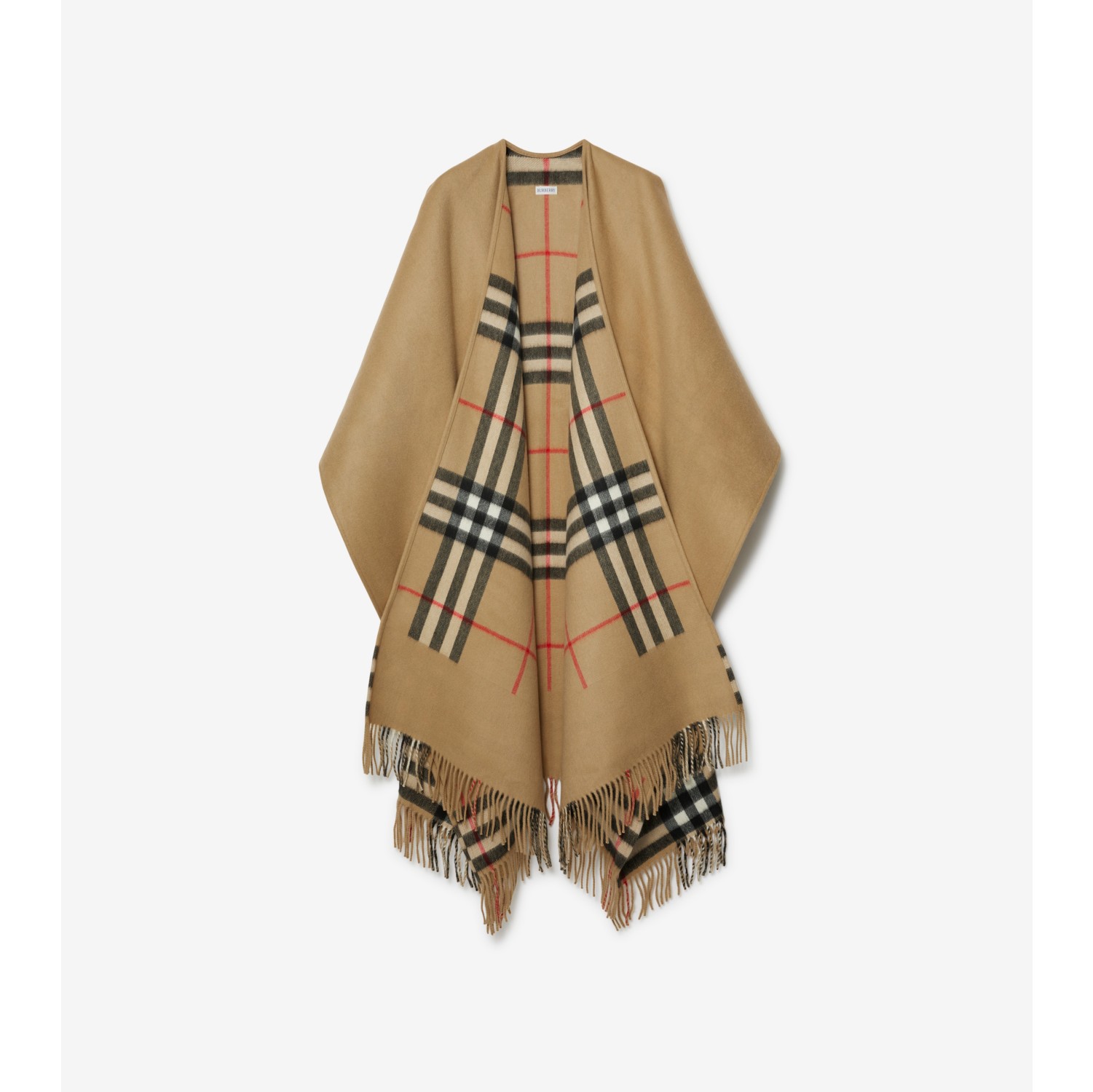 Burberry store cashmere poncho