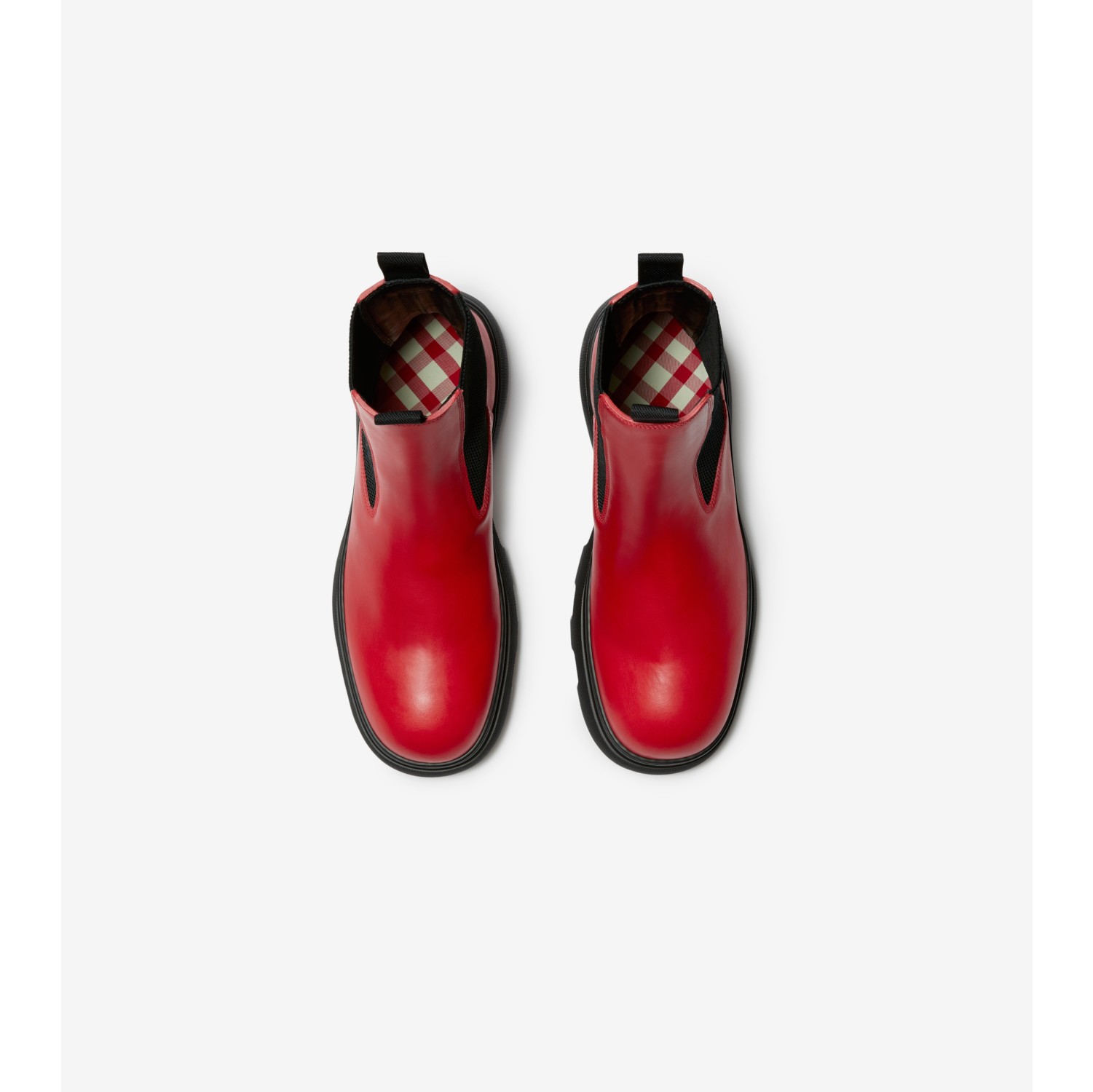 Burberry boots hot sale mens red