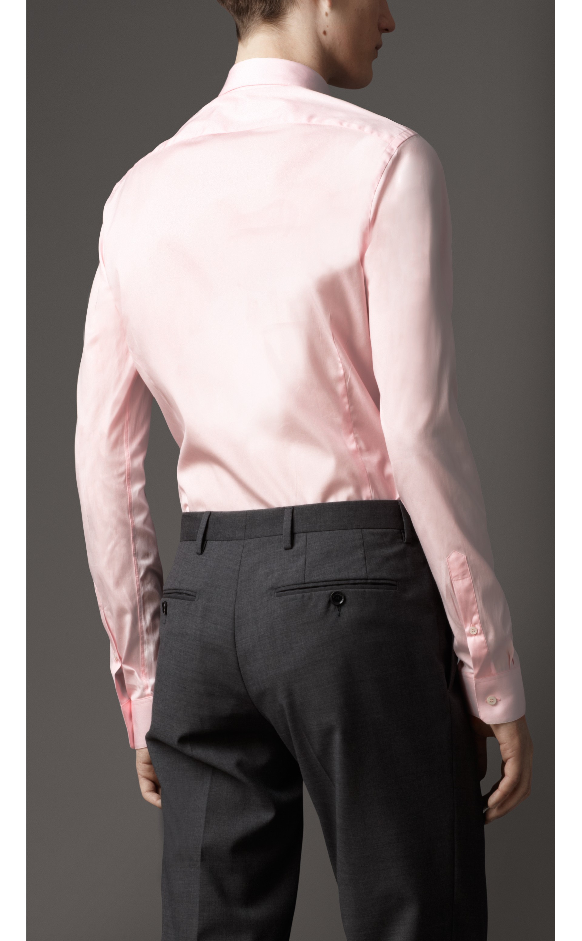 pink burberry shirts