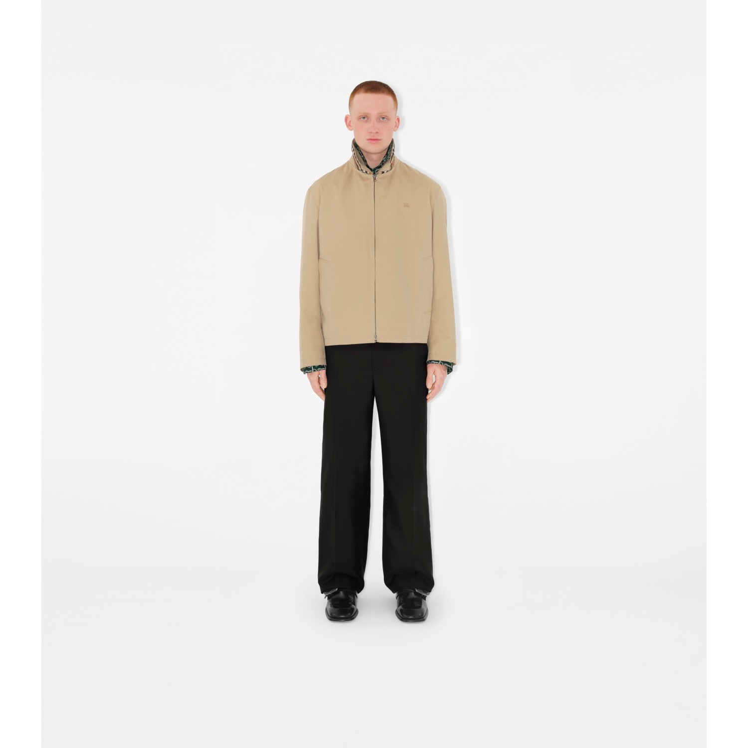 Gabardine Harrington Jacket - thumbnail 2
