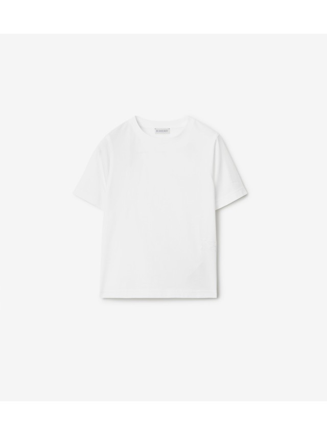 コットンTシャツ (ホワイト) | Burberry®公式サイト