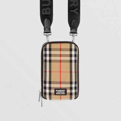 burberry camera strap