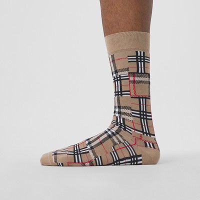 burberry dress socks