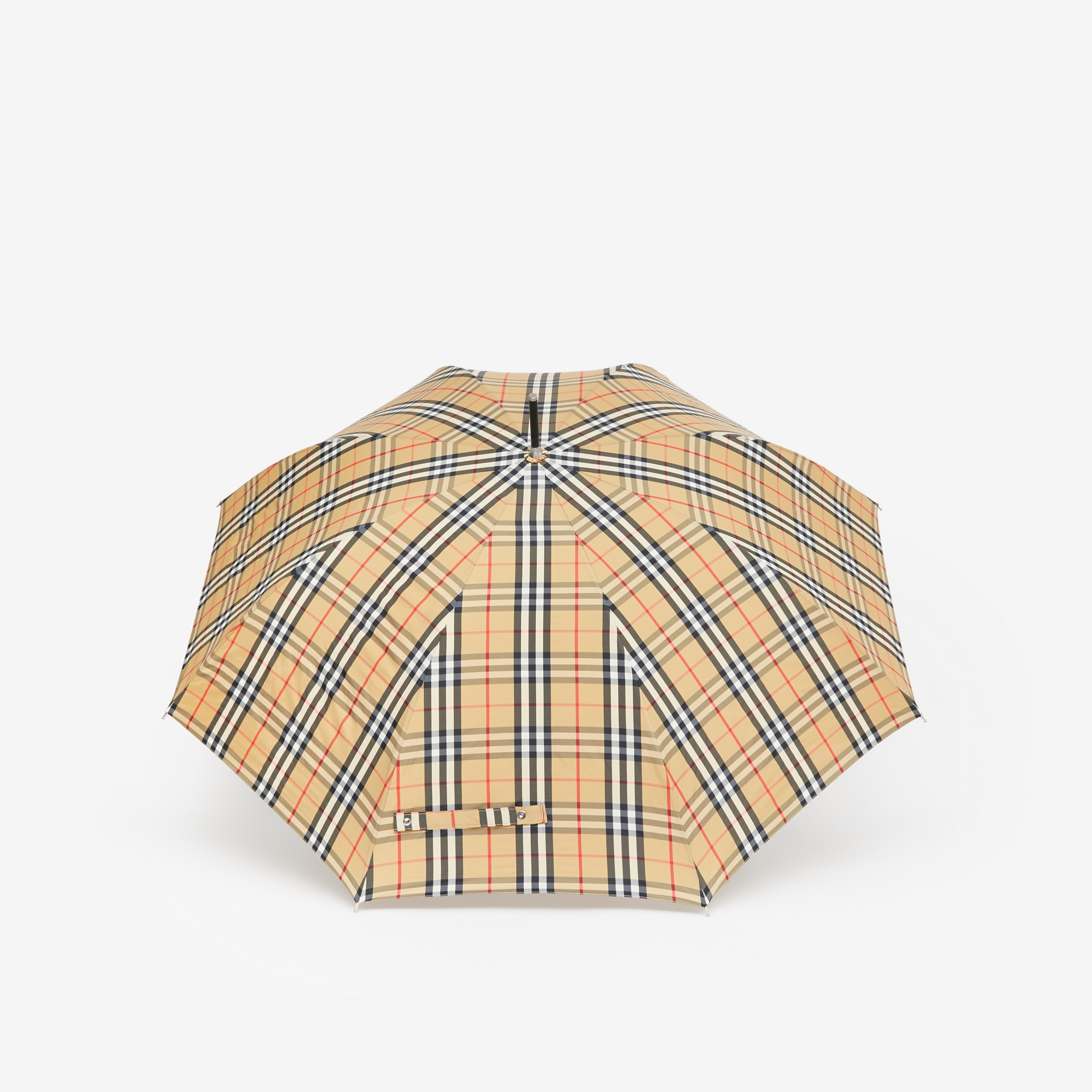 Paraguas a cuadros Vintage Checks (Beige) | Burberry® oficial - 4