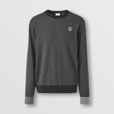 burberry gray sweater
