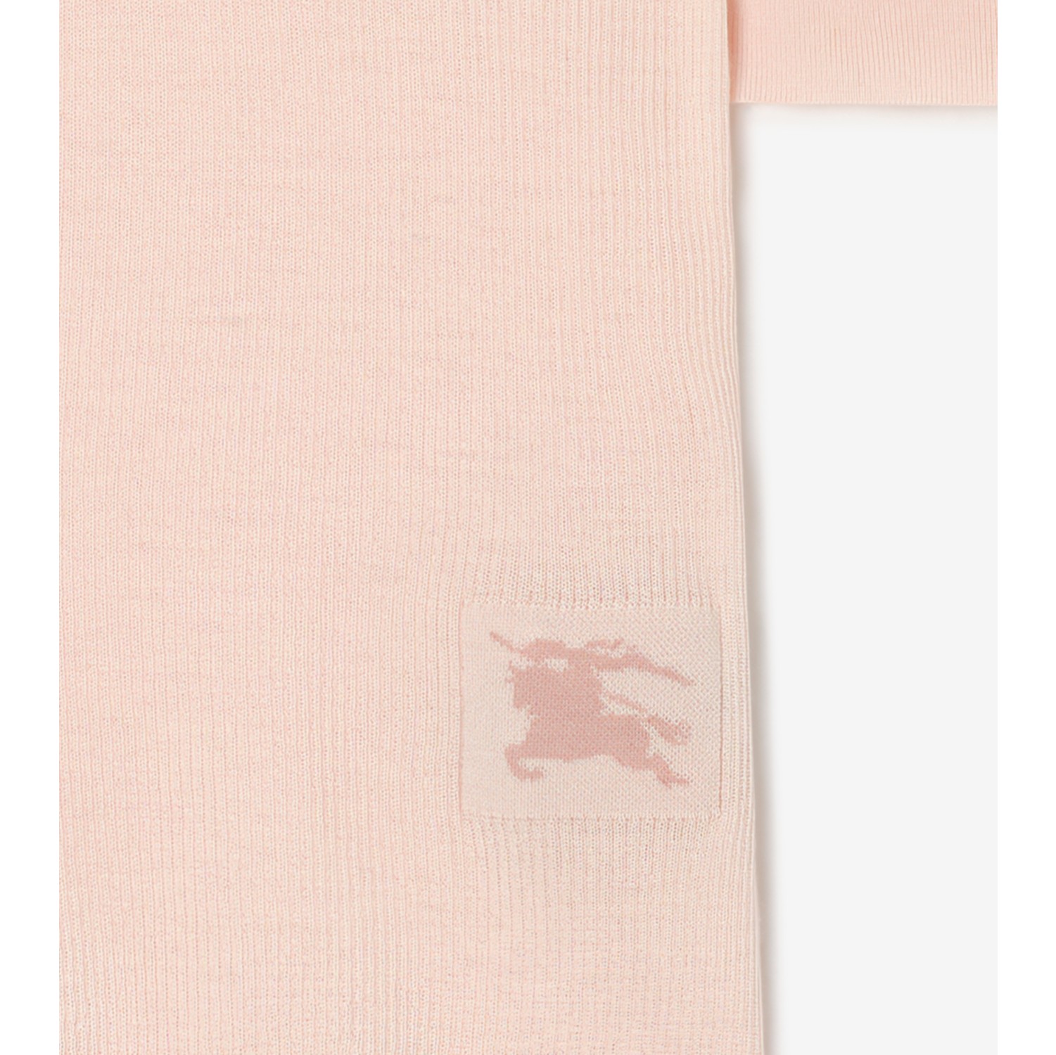 Knight Cashmere Polo Shirt in Compact pink - Women | Burberry® Official