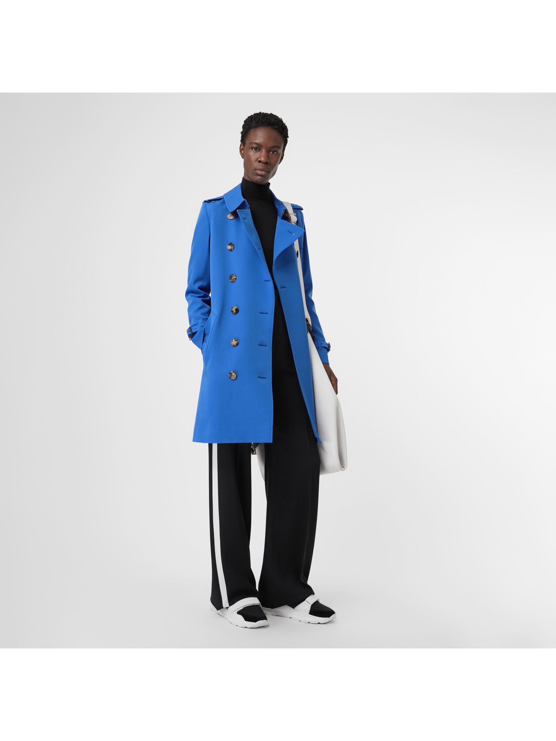 羊毛嘎巴甸 trench 风衣 产品图片01