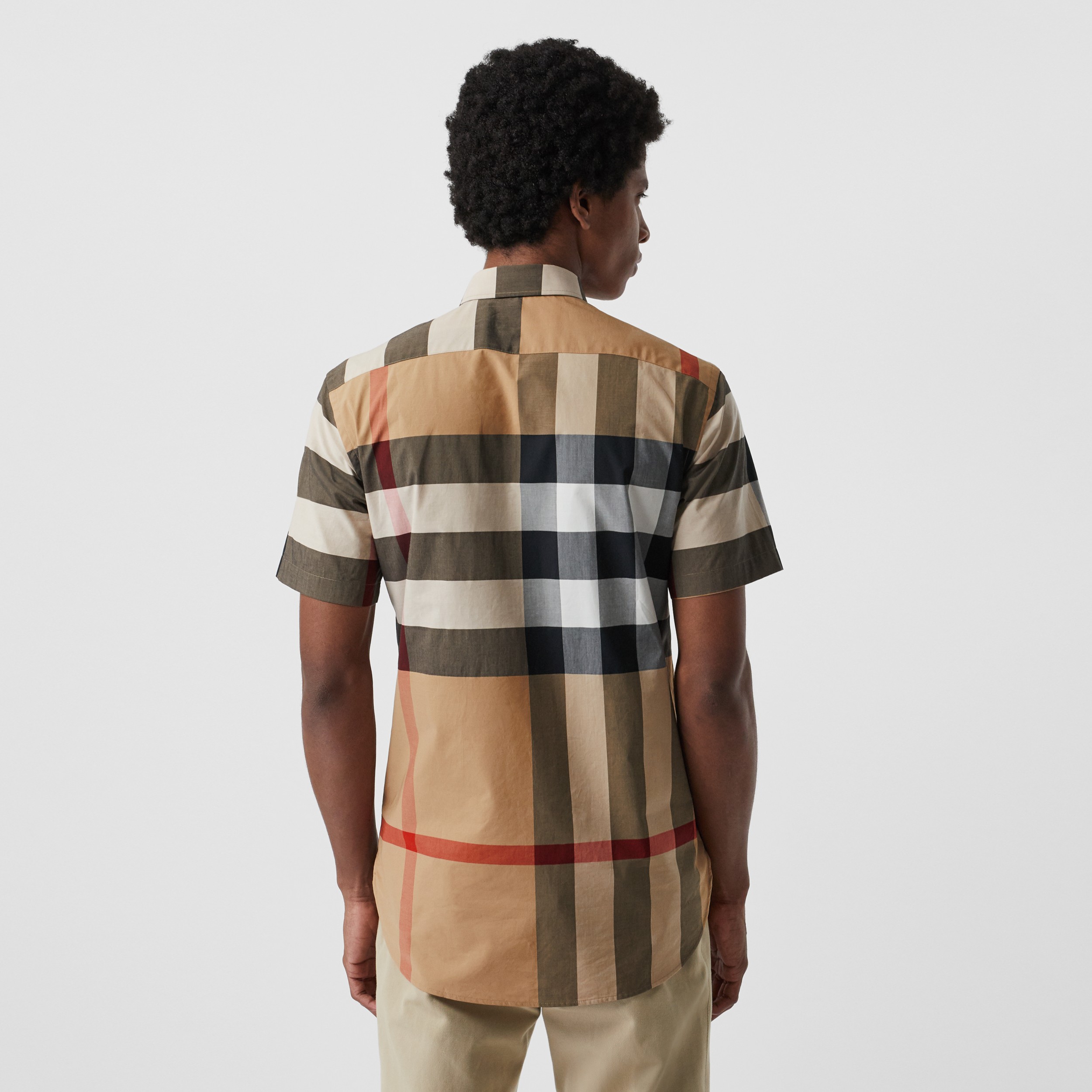 burberry shirt camel