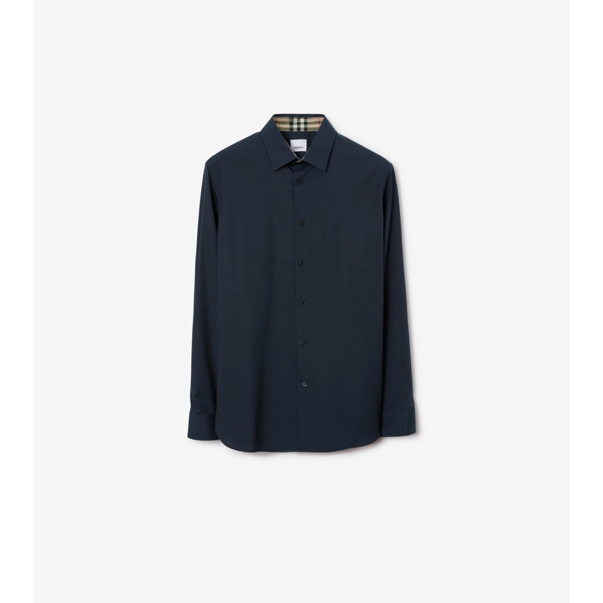  Check Slim Fit Stretch Cotton Shirt