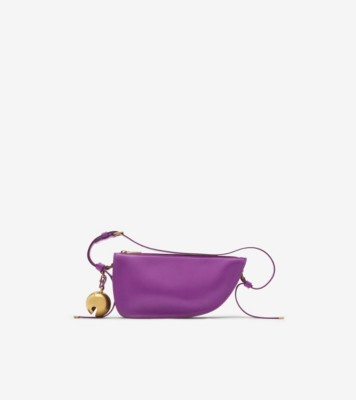 Mini Shield Sling Bag in Thistle - Women | Burberry® Official