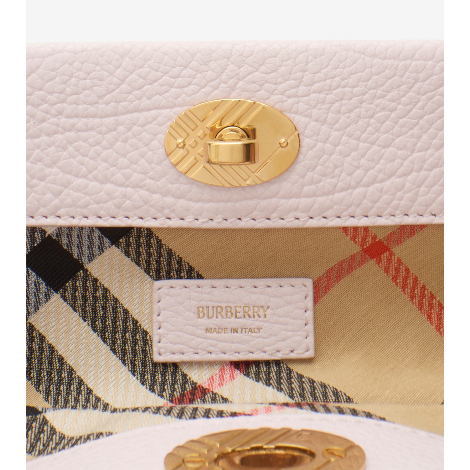 Cotswolds Pouch in Cameo pink - Women, Leather | Burberry® Official