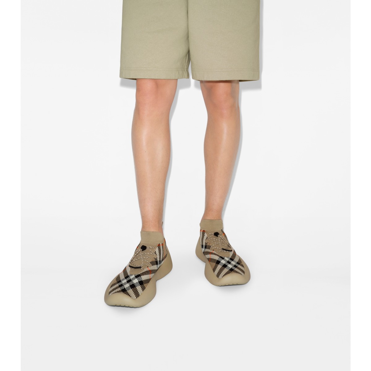  Check Knit Neptune Sneakers