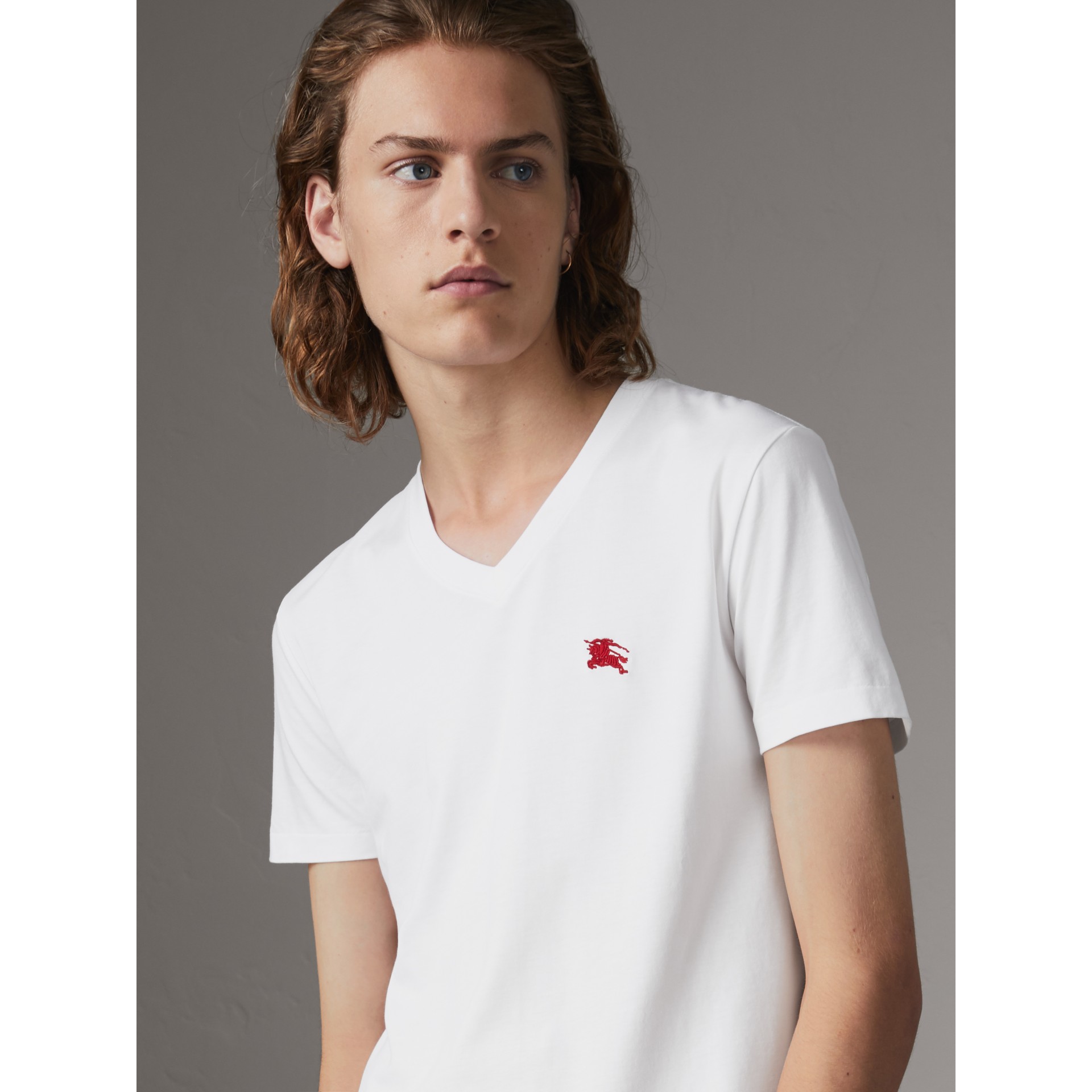 burberry white shirt mens