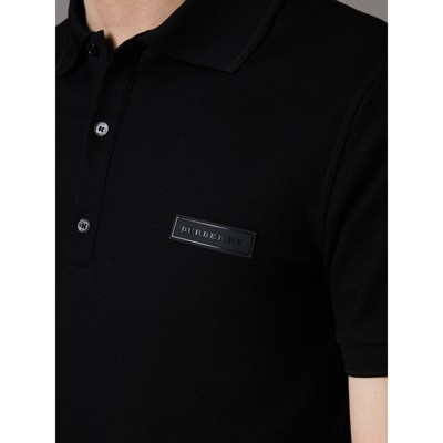 all black burberry shirt