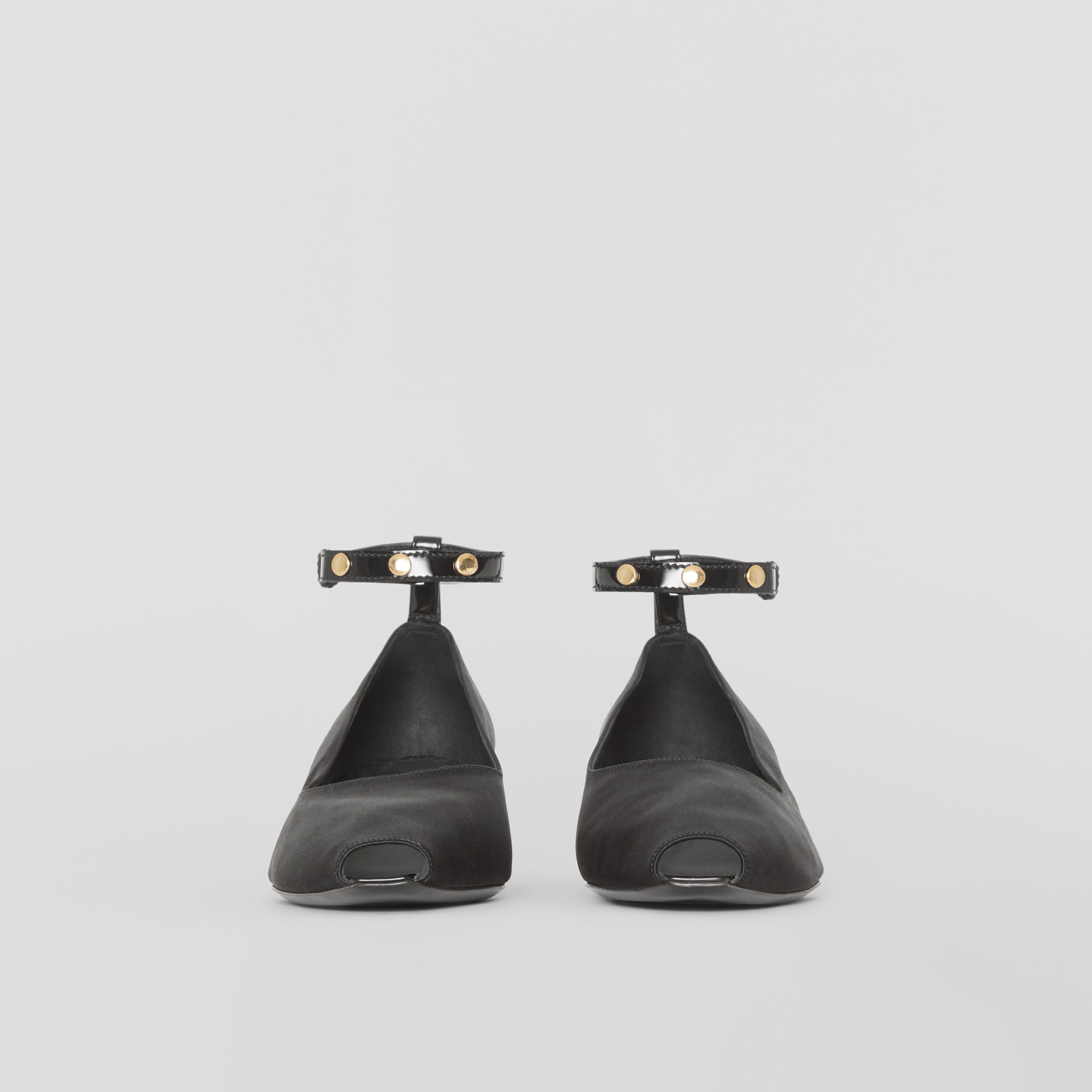 burberry peep toe pumps