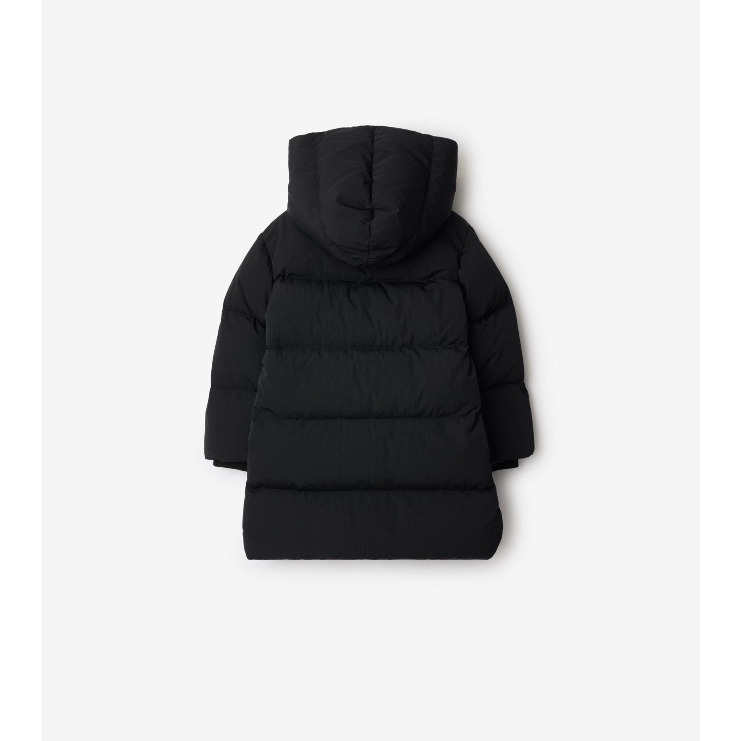 Nylon Puffer Coat in Black | Burberry® Official