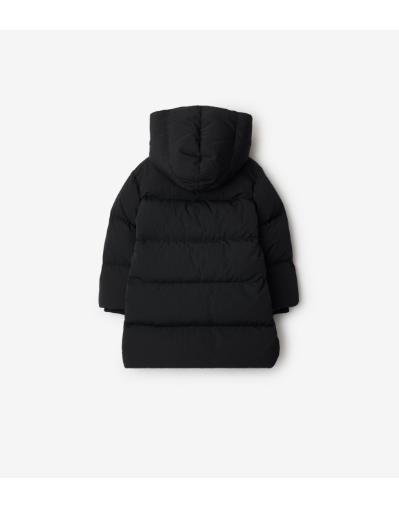 Nylon Puffer Coat