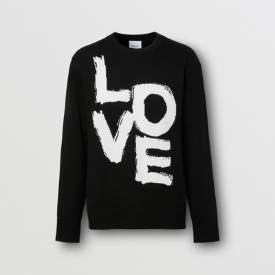 black burberry sweater