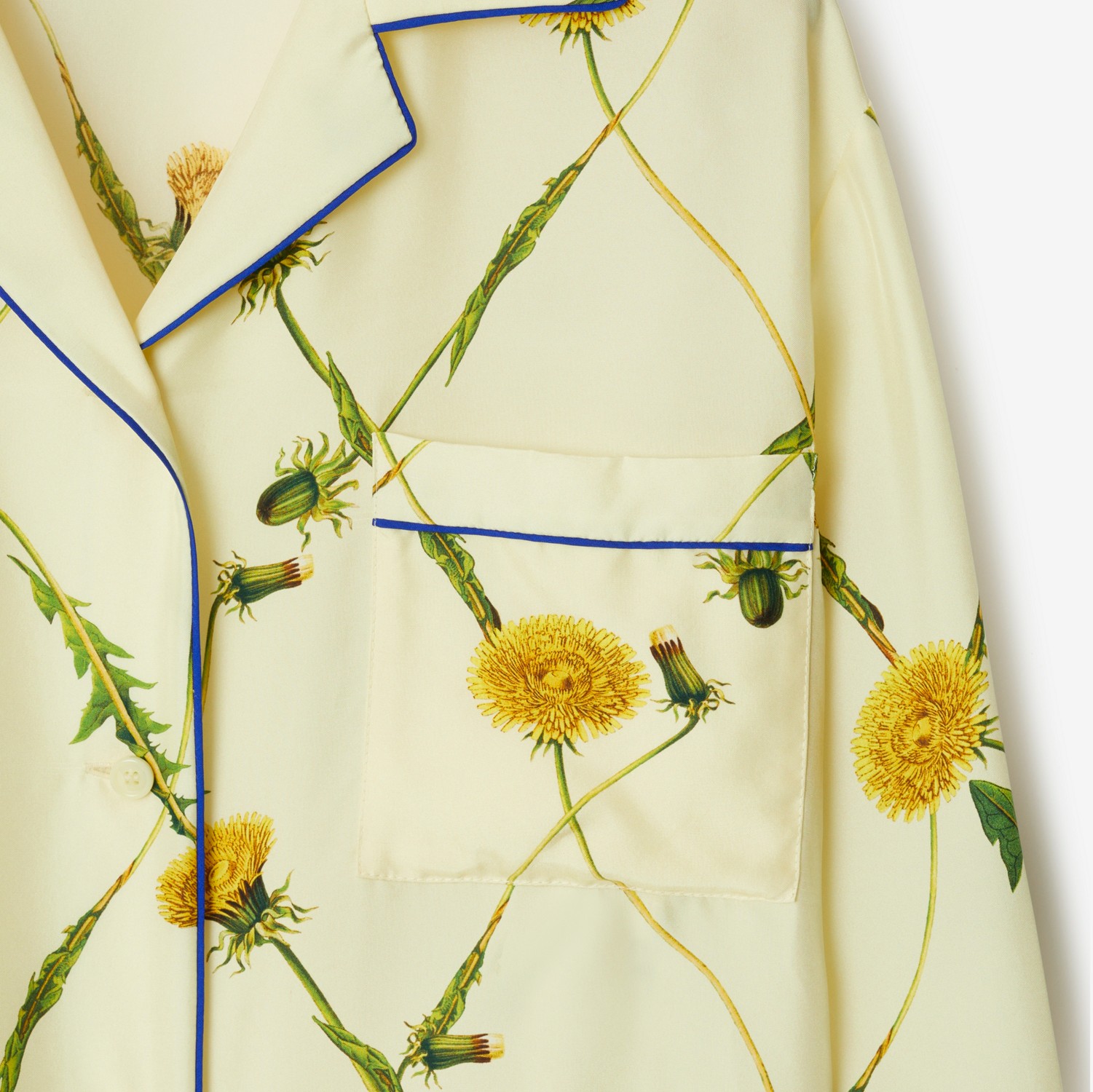 Dandelion Silk Pyjama Shirt