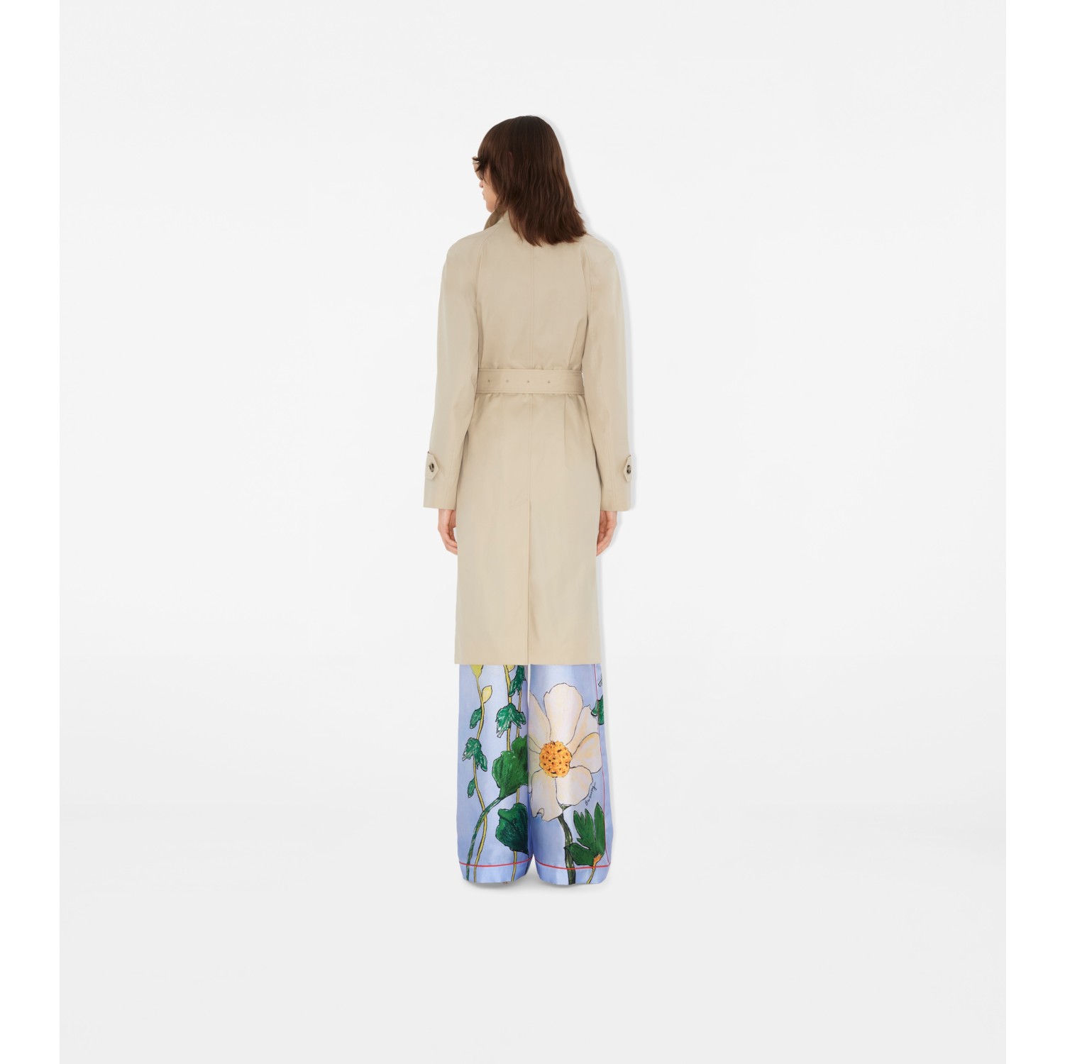 Long Highgrove Gabardine Car Coat