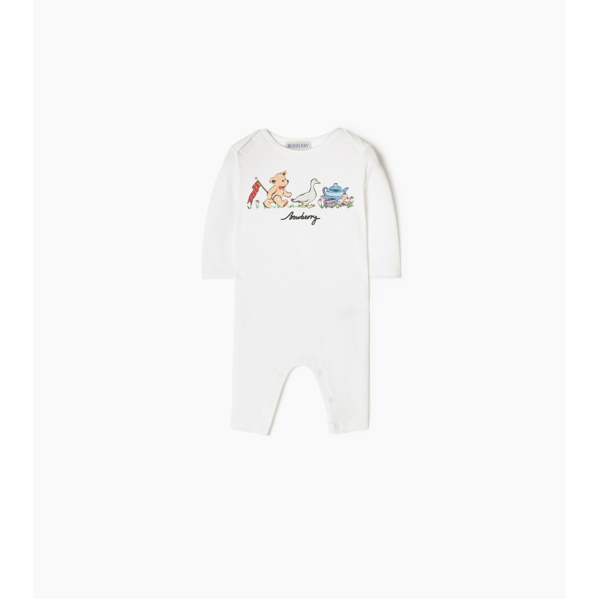  Check Thomas Bear & Friends Stretch Cotton Jumpsuit