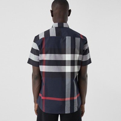 burberry shirt navy